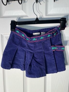 Hartstrings Skirt Corduroy 4 Girls Turtle Purple